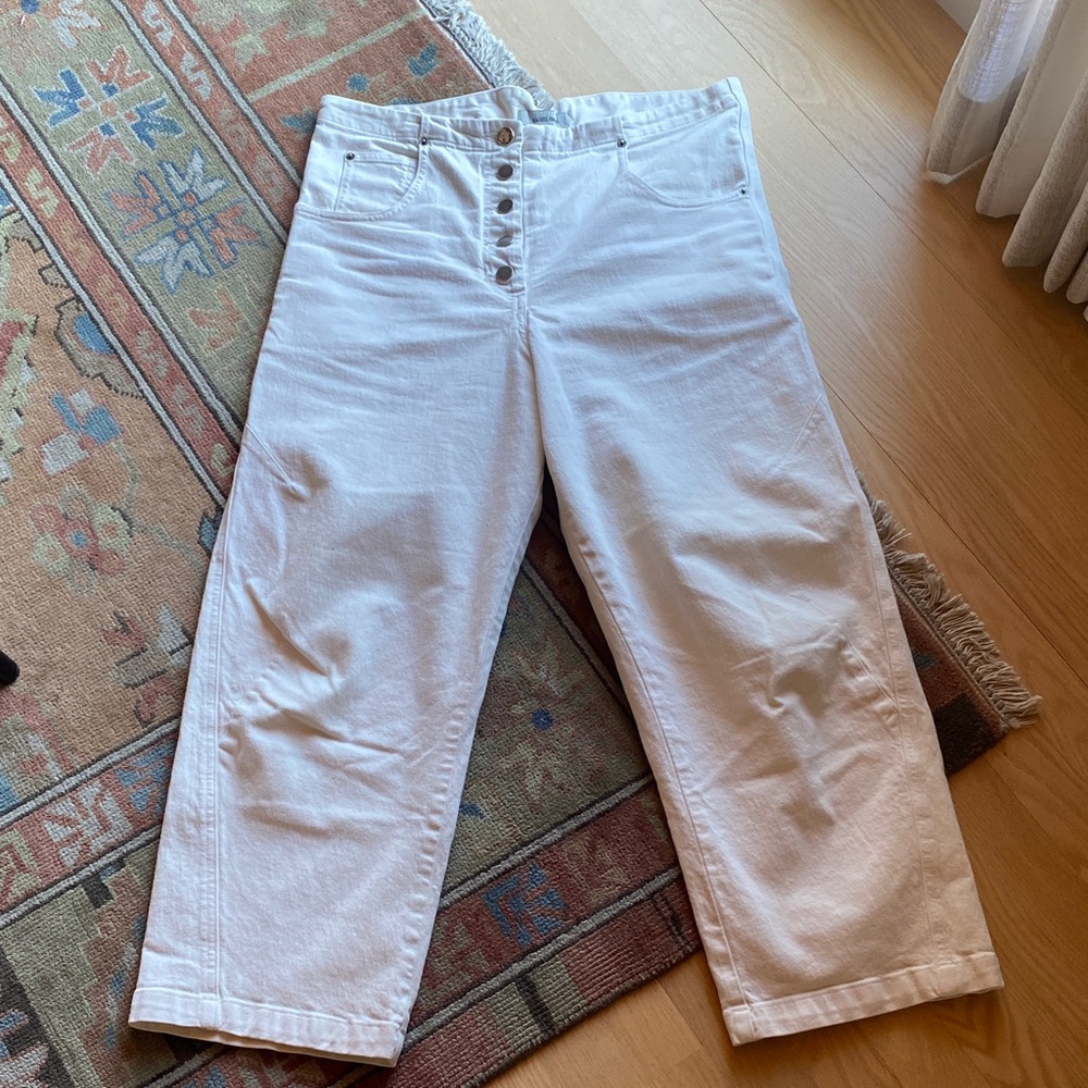 Rachel Comey Elkin Pants - “Dirty White” - Size 8